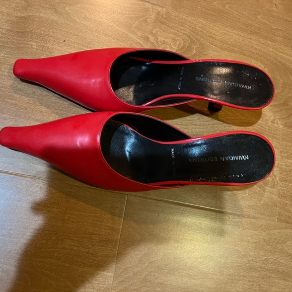 Kwaidan Editions Made in Italy Red Heels - Picture 2 of 3